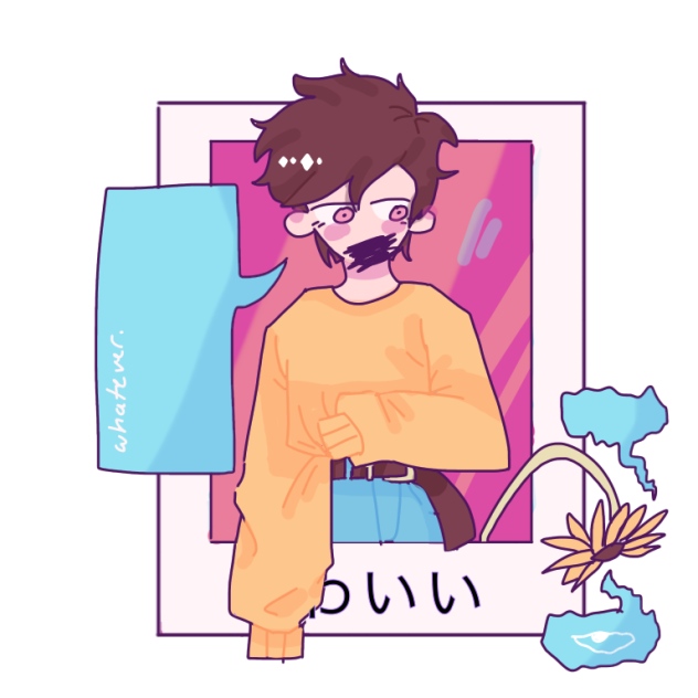 polaroid aesthetic - ibisPaint