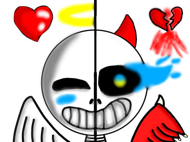 санс хорошая сторона и плохая - ibisPaint