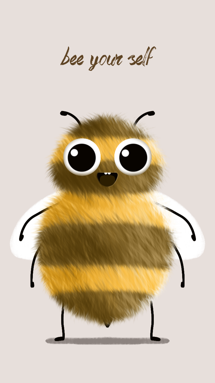 bee illustration - ibisPaint