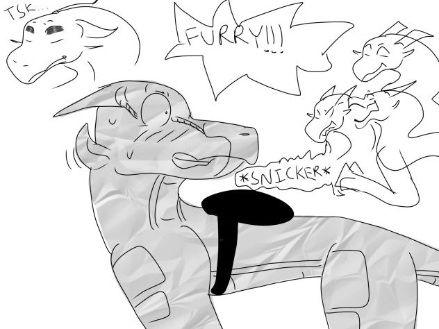 Drawing my Fave Character with my proble