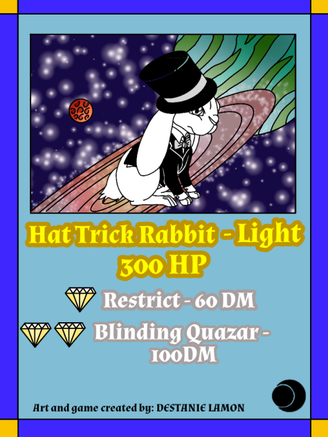 CC&M HAT TRICK RABBIT-LIGHT