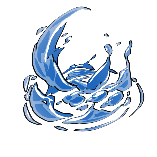 water splash - ibisPaint