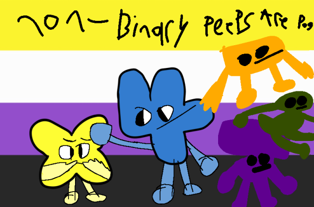 Non-binary people of mine!