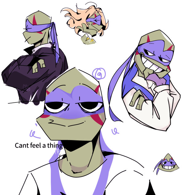 Random Rottmnt Leo doodle lol