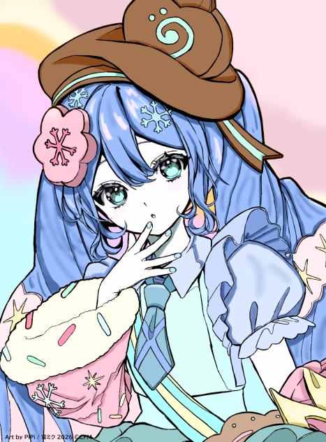 雪ミクちゃん！