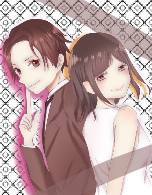 ジョカゲの三好と友達 Ibispaint