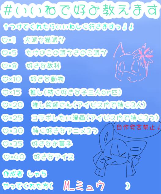 いいねで好み教えちゃいます！
