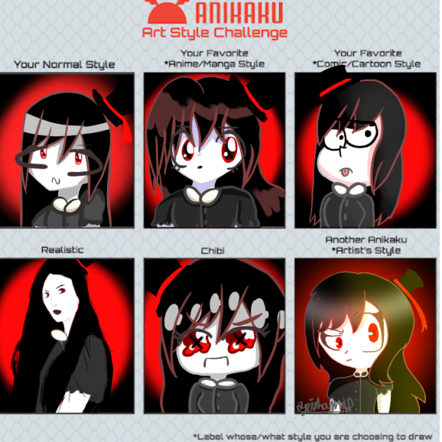 Different styles yay