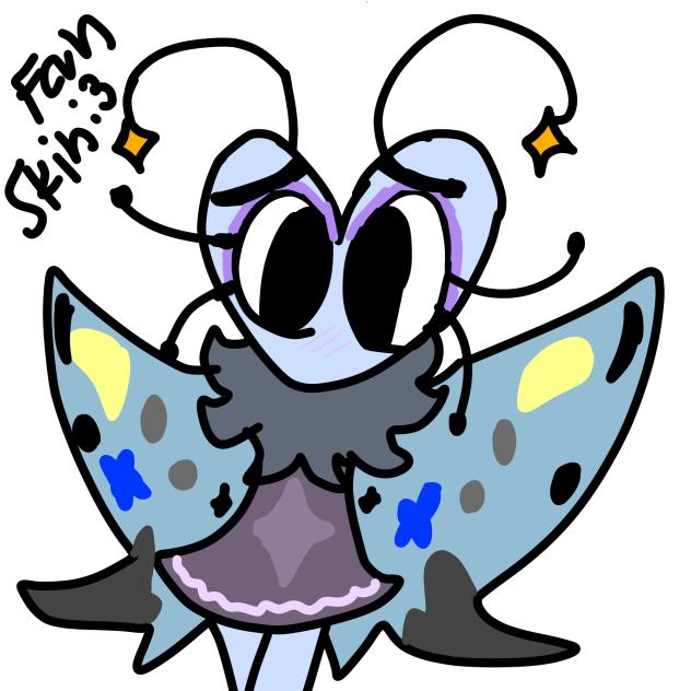 Flutter fan skin Gloomy Days