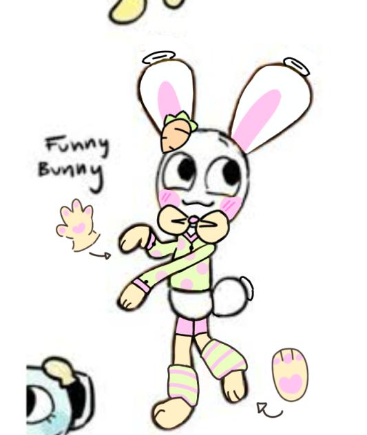 funny bunny redesign 🐰🥕🎈