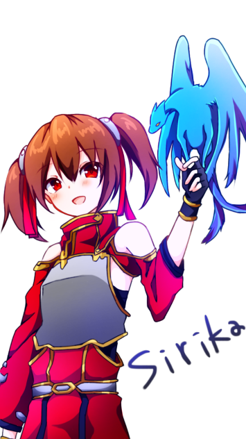 線画お借りしました！シリカ