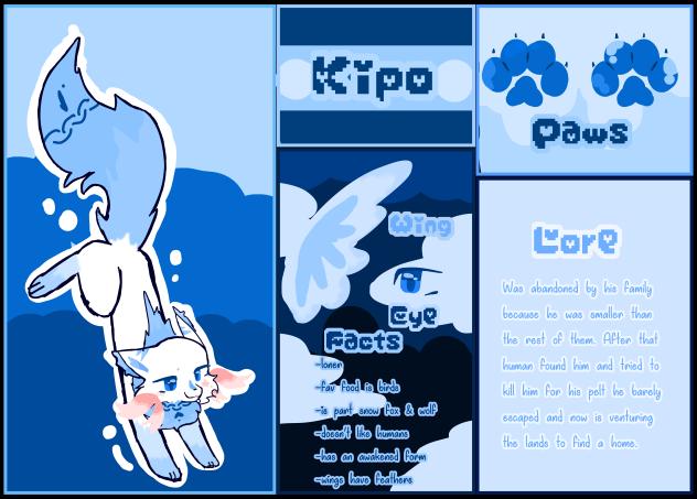 Kipo’s ref sheet!