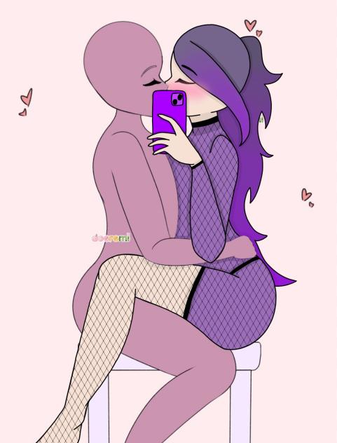 💜Picture of a kiss💜