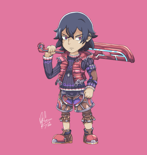 (REDRAW) Kaira as Shulk