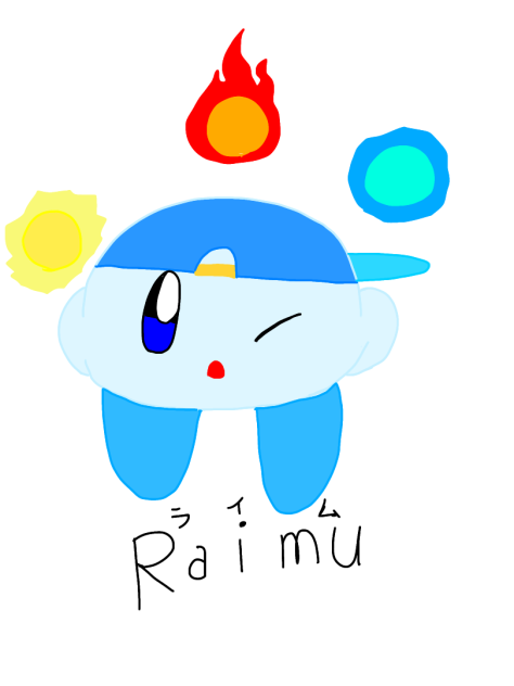 オリジナルカービィ「Rai mu」(ライム)
