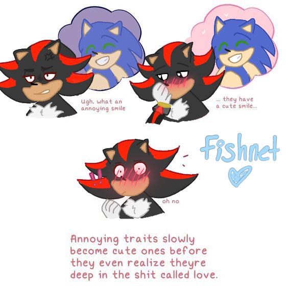 Annoying to cute Sonadow