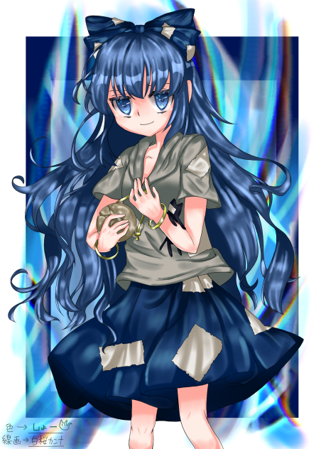 カンナさんの線画！