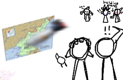 north korea❔❕ (sketch)