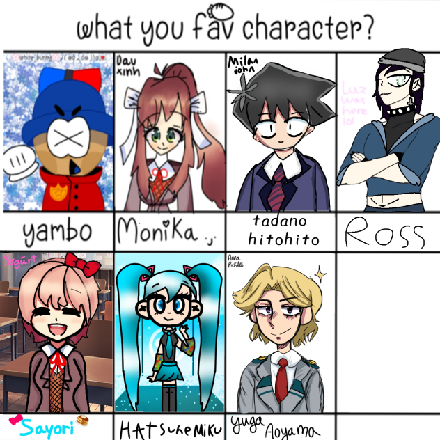 Favorite character collab - ibisPaint