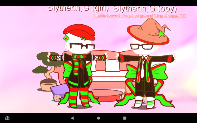 slytherin,Gryffindor fits