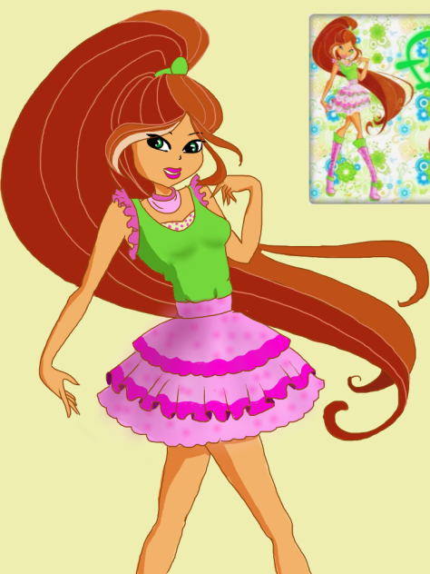 Drawing Winx clup