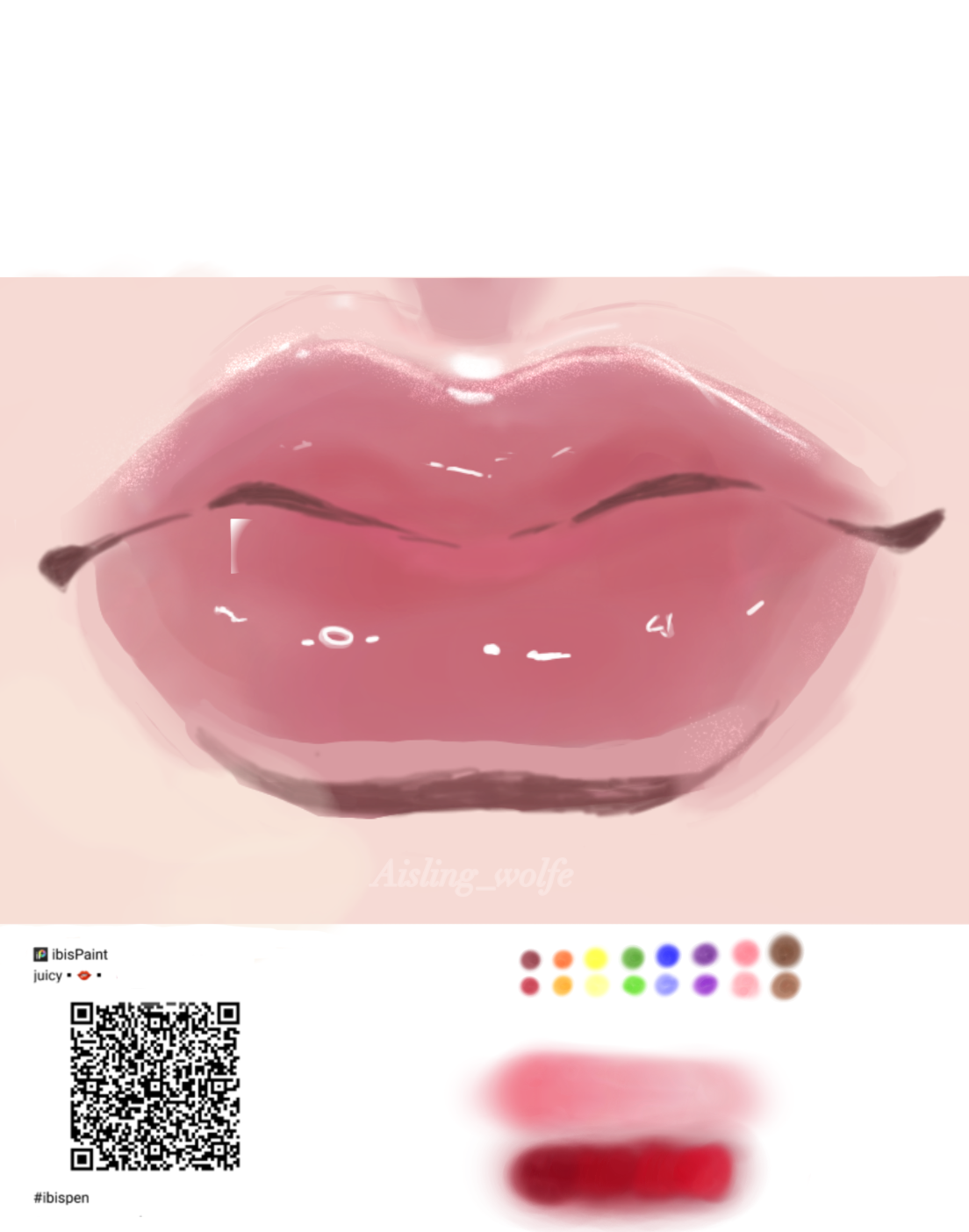 lips 👄 - ibisPaint