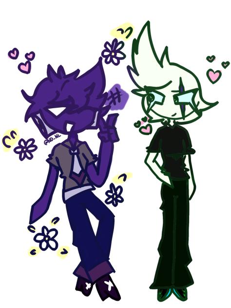 Radi x Void 💜💚