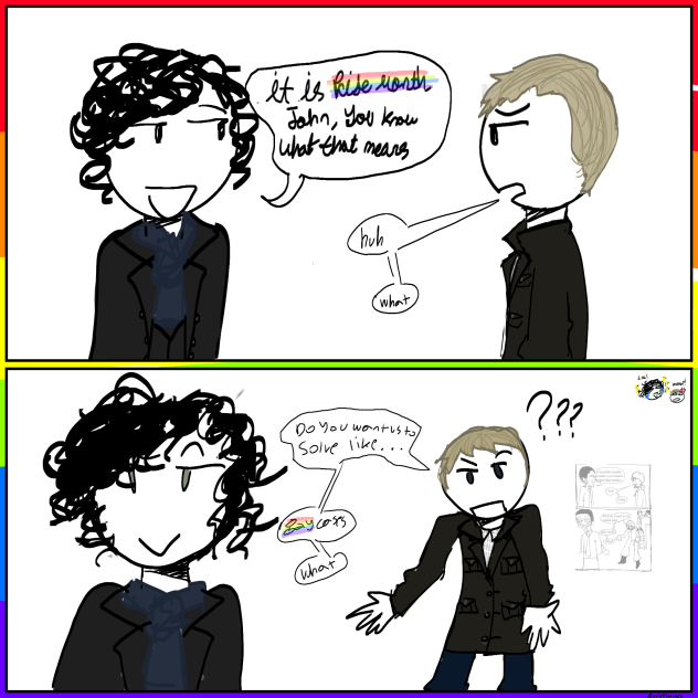 it's pride month, John - ibisPaint
