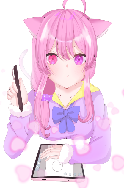 今絵描いてるから邪魔しないで！