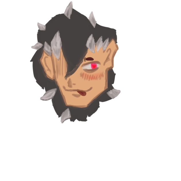 I tried out a brush on Pinterest.
