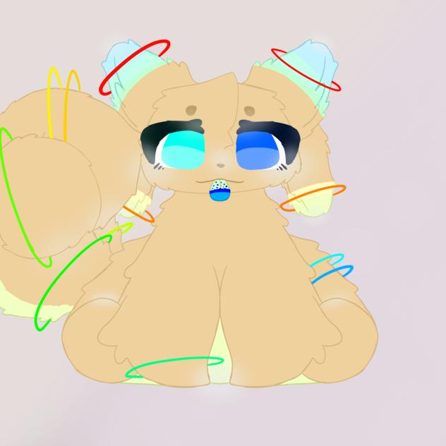 Glow Stick Dog