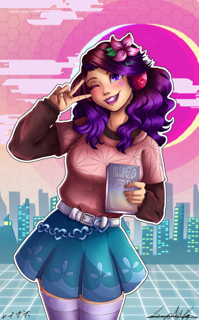minha avatar do YouTube. Feita por mim