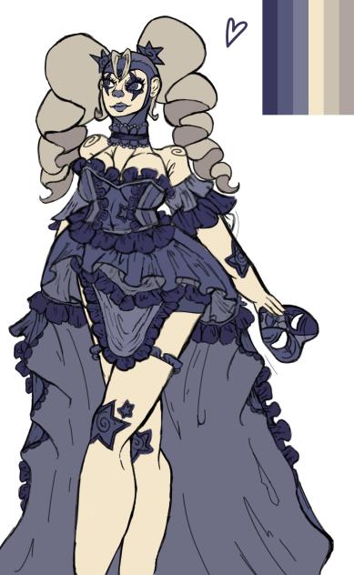 Preppy coloring page