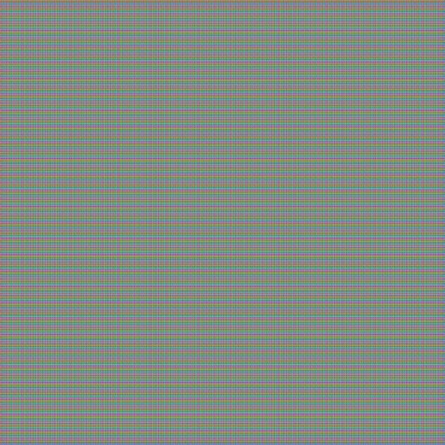 weird glitchy screen