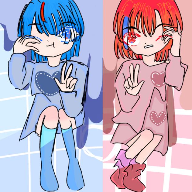 双子ちゃん