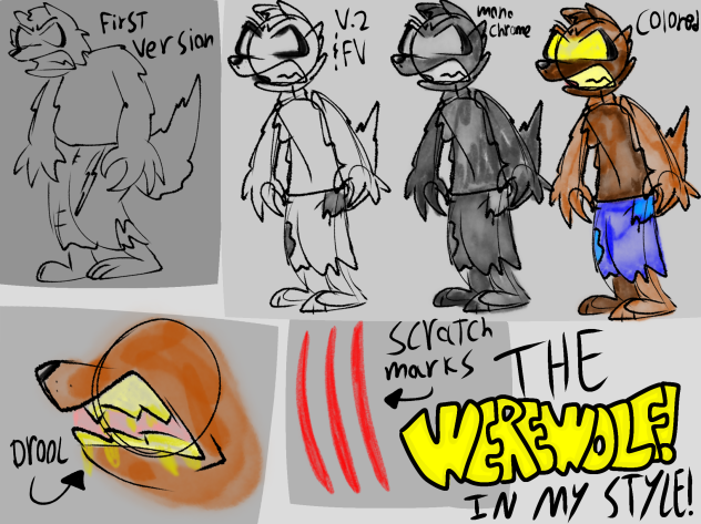 The werewolf in my style