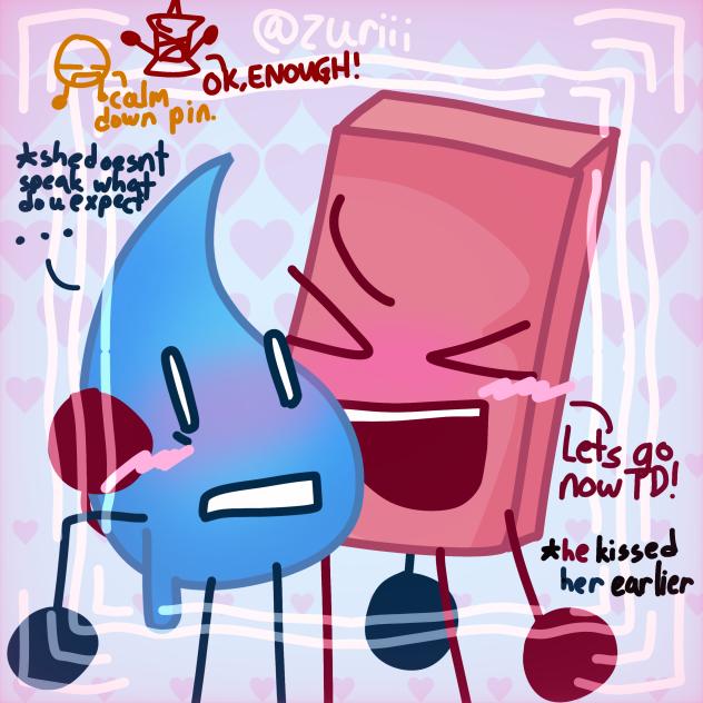 eraserdrop! ★ bfdi bfdia bfb tpot