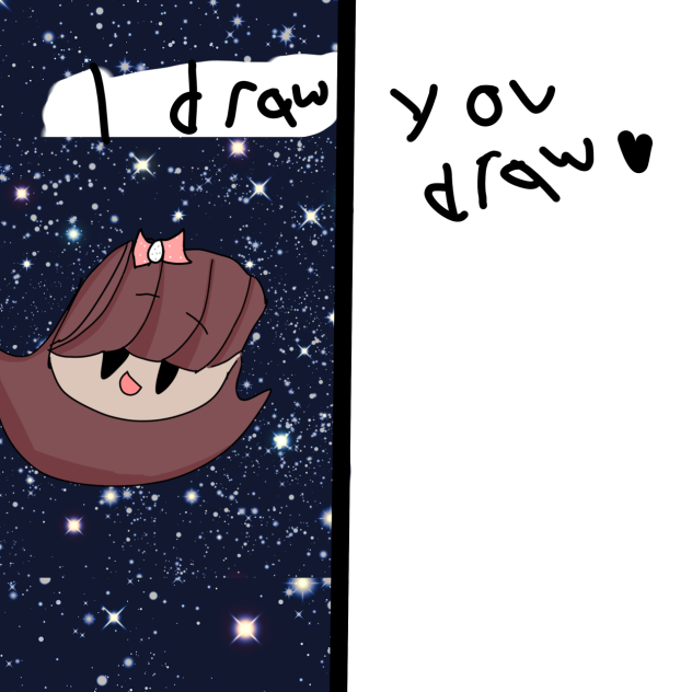 I draw vs you draw
