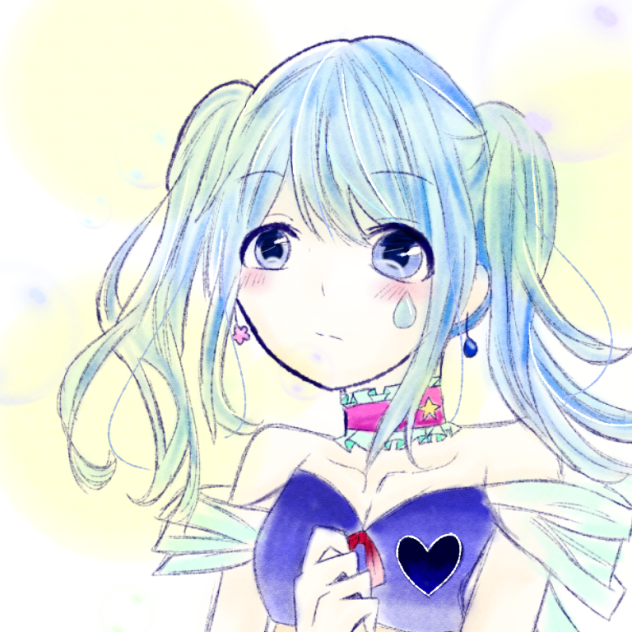 まっひーまっひーさん  しずくちゃん 描いてみた