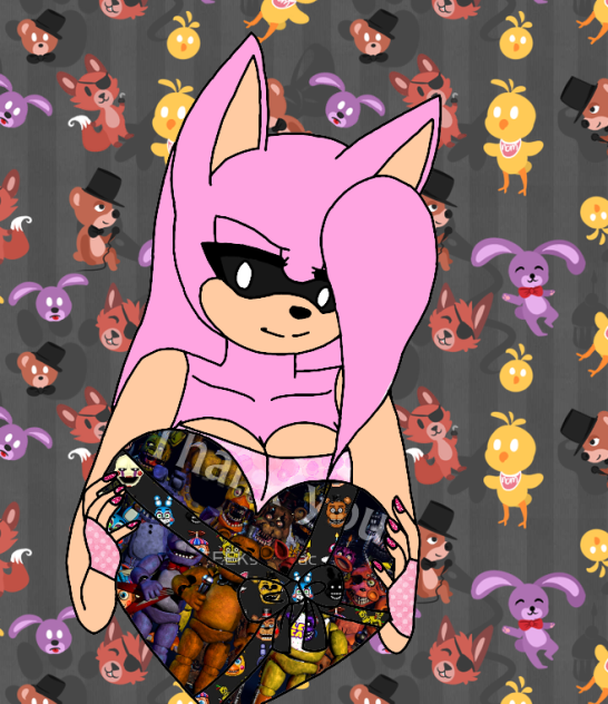 SweetHeart Amy The Sweet HedgeHog Fnaf