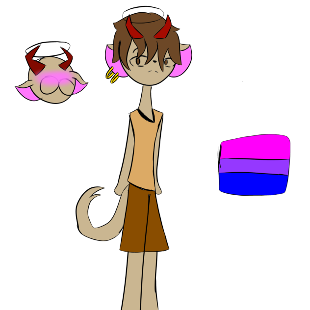 minha oc versão Furry