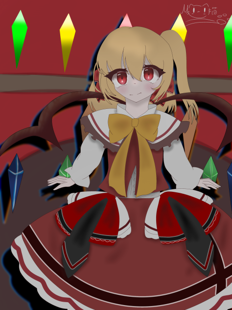 タレ目フラン(本気絵)