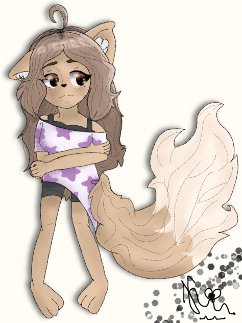 Фури перерисовка - ibisPaint