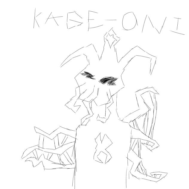 Kage-Oni the shadow demon