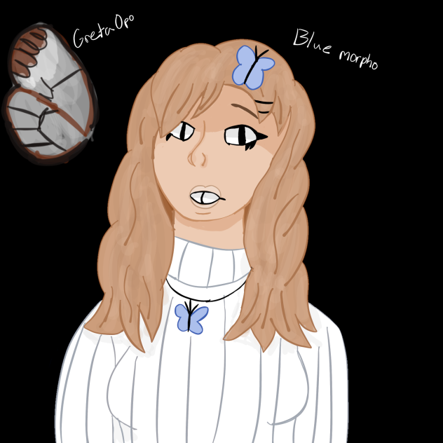 Butterfly girl