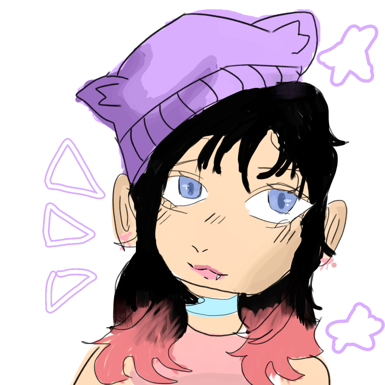 beanie girl ⋆˚𝜗𝜚˚⋆ - ibisPaint