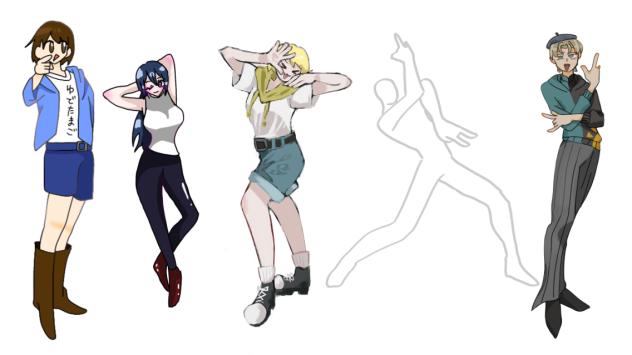 ジョジョ立ち合作！！