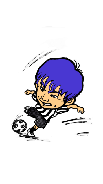 サッカー_Hくん