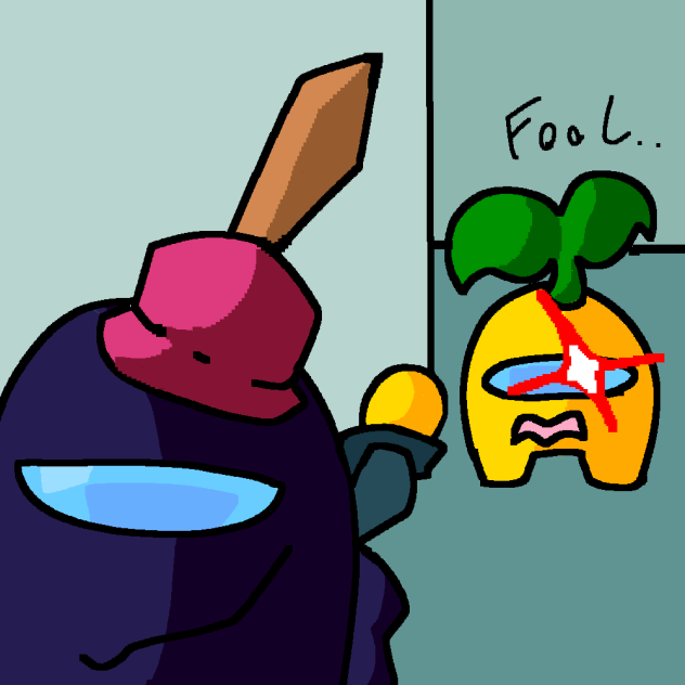 Among us taking out the trash