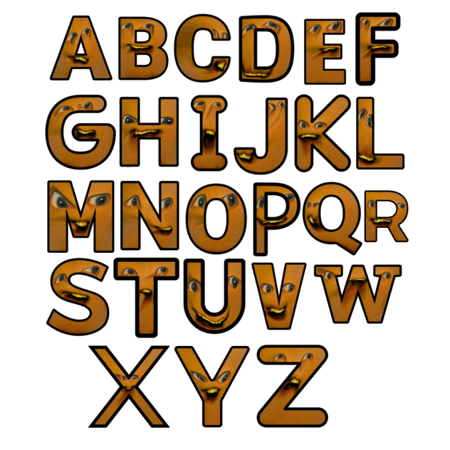 The Annoying Orange Alphabet